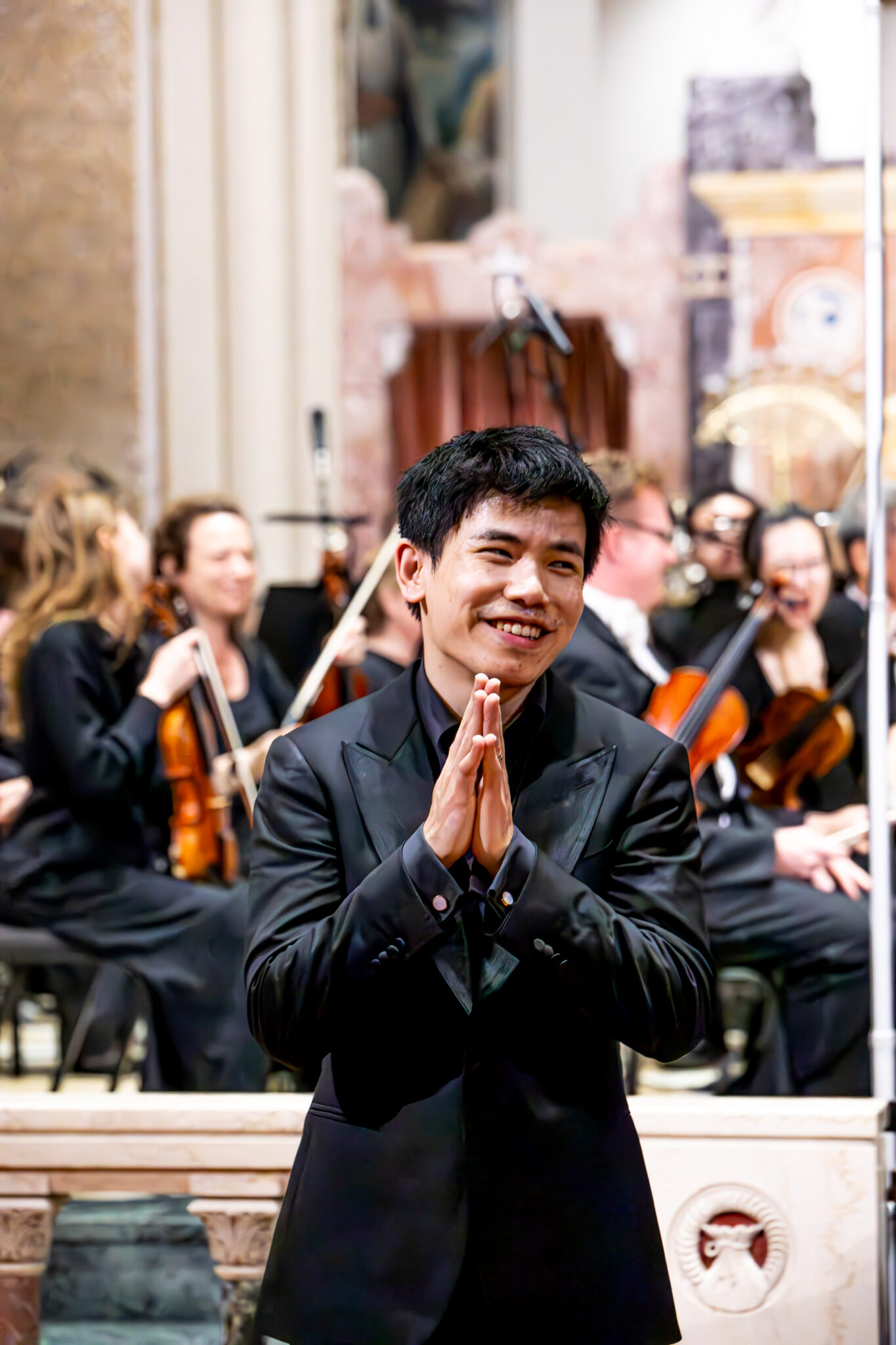 Zhu Wang performs with the LPO - The Musical Arts Society of New Orleans